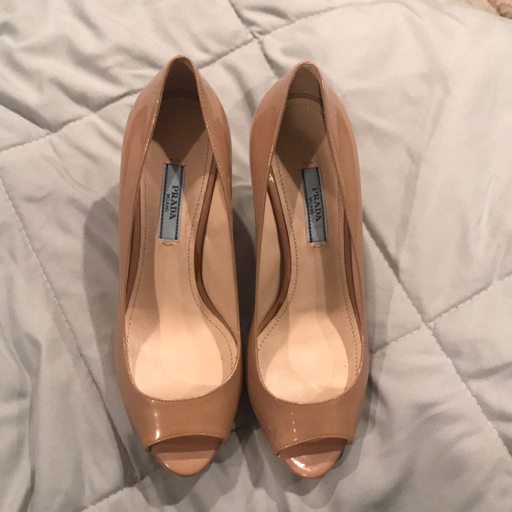 Nude Prada Heel!!!